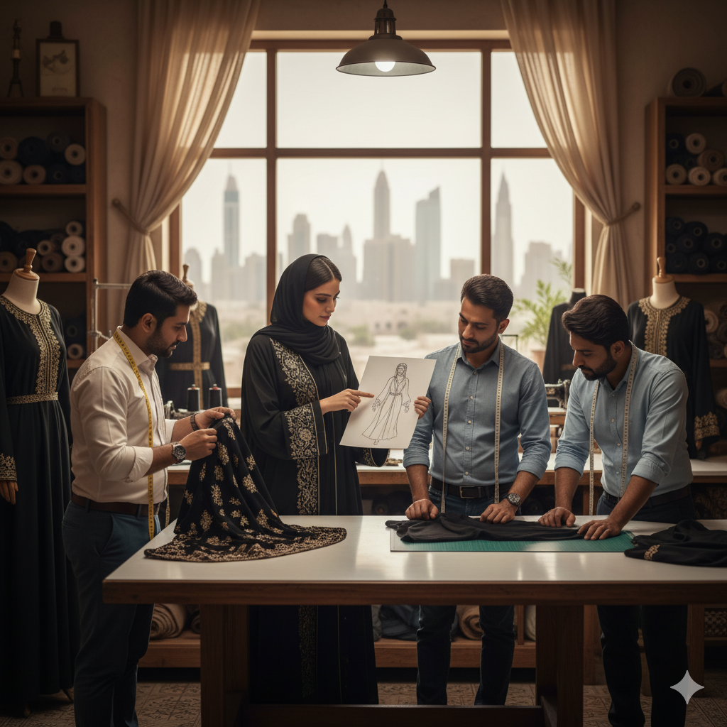 How Abaya Designers Can Scale Faster with Local Tailoring Partners 5 What Local Tailoring Partners Look Like for Abaya Designers