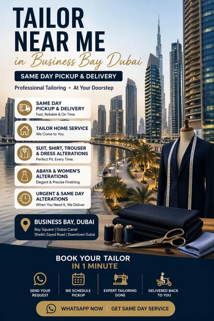 Tailor Shop in Business Bay Dubai